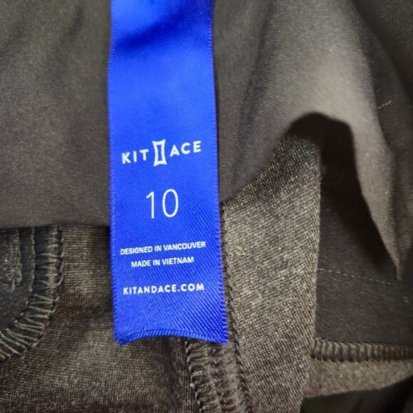 Kit and Ace Women's Pants Size 10 Gray Trousers Pockets - Picture 5 of 6